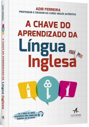 capa do livro "A chave do aprendizado da língua inglesa"